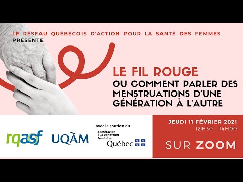 Panel Le fil rouge ou comment parler des menstruations d'une génération à l'autre