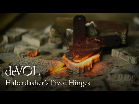 Haberdasher's Pivot Hinges by deVOL | A Maker's Story