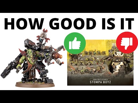 Stompa Boyz Box Set - New Orks Battleforce a Good Deal or Not?