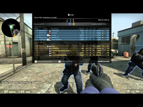 1/2 Finale ESWC CS:GO 2012 - Area51 - VeryGames MAP2