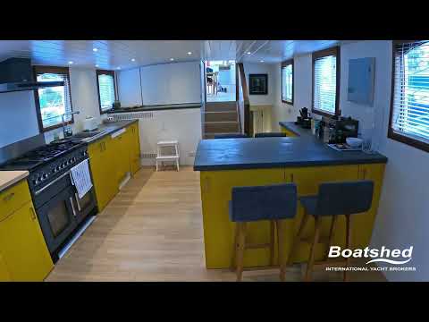 Dutch Barge 31m with London Mooring  - Boatshed - Boat Ref#312660