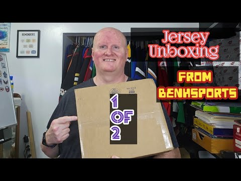Jersey Unboxing from the great benhsports 1 of 2