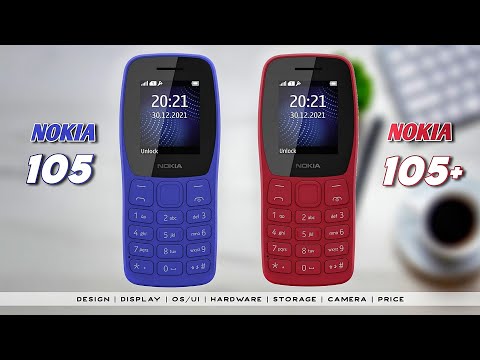 Nokia 105 vs Nokia 105 Plus | Version 2022 | Full Comparison ⚡
