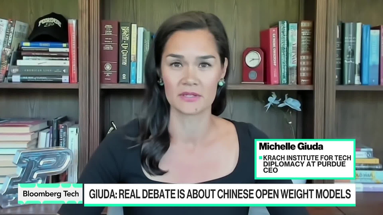 'The Real Debate Isn't Open-Weight AI, It's Chinese AI': Krach Institute's Giuda - Bloomberg Technology