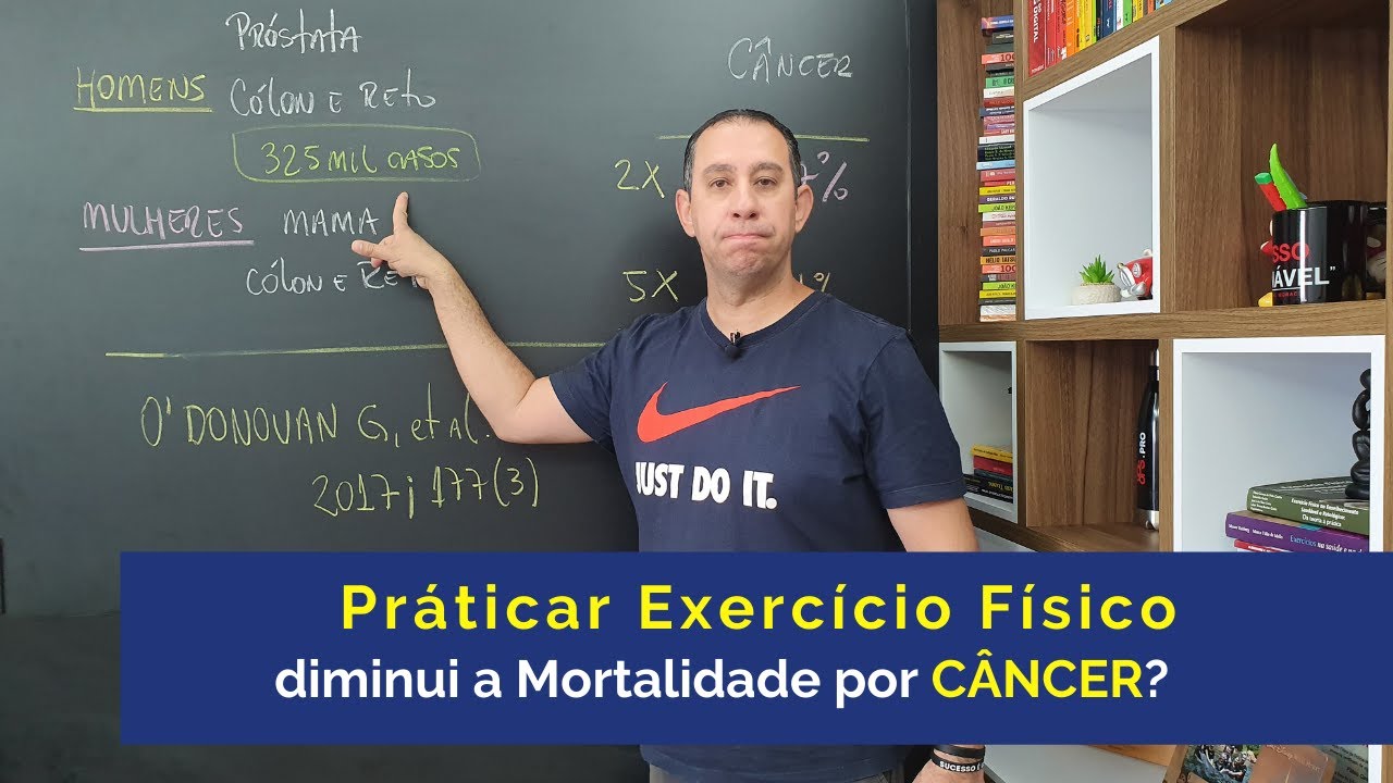 Práticar Exercício Físico diminui a Mortalidade por Câncer?