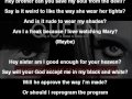 Q.U.E.E.N. by Janelle Monae feat. Erykah Badu (Lyrics on Screen!)