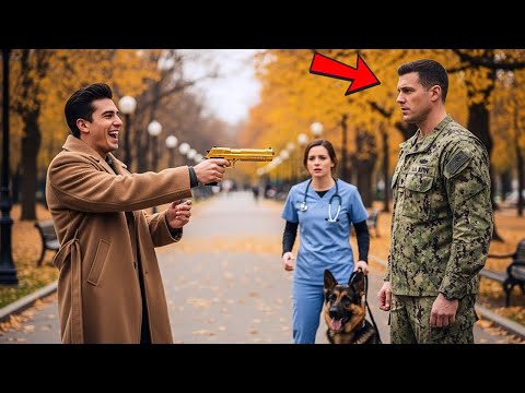 Mafia Son Pulled a Gun on The Man Protecting a Vet and Her Dog — Didn’t Know He Was a Navy SEAL
