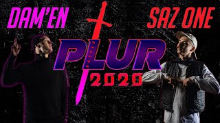 DAMIEN vs SAZ ONE | 1/8 | HIP-HOP 1x1 | P.L.U.R. 2020