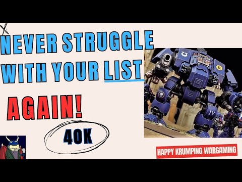 "Must-Know Tactics for Building a Next-Level Warhammer 40k Army List" PRO-SECRETS Revealed!