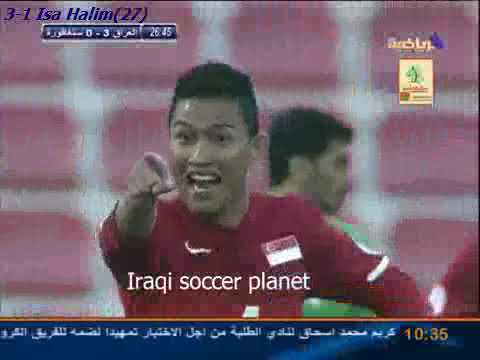 QWC 2014 Iraq vs. Singapore 7-1 (29.02.2012)