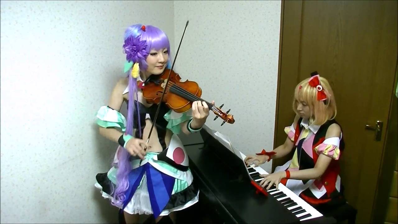 マクロスΔ(デルタ)【僕らの戦場】ヴァイオリンとピアノで演奏してみた【MACROSS DELTA】Our battlefield