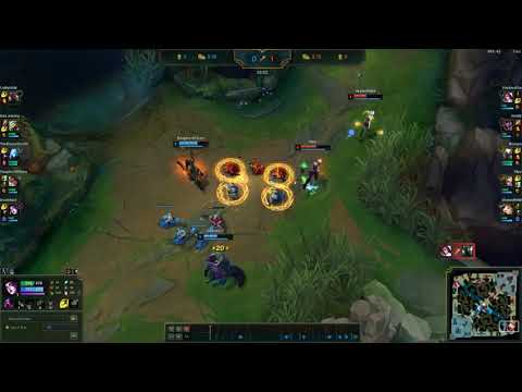 10/10 Best Morgana + Samira Bot Lane Early Kill!