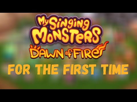 Playing My Singing Monsters: Dawn Of Fire For The First Time! - YouTube