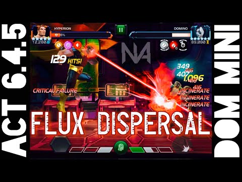 Act 6.4.5 Flux Dispersal Path with Hyperion and Domino Miniboss