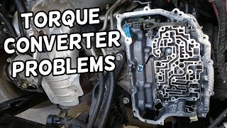 TRANSMISSION TORQUE CONVERTER NOT ENGAGING DISENGAGING 6T30 6T35 6T40 6T45 TRANSMISSION