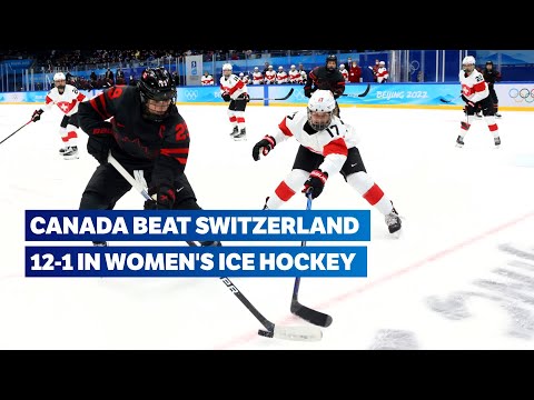 Ice Hockey Beijing 2022 | Canada v Switzerland Highlights