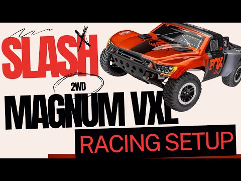 Traxxas Slash VXL 2wd with Mag 272 - Custom Race Setup