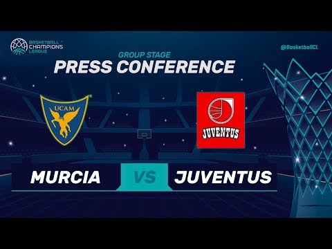 UCAM Murcia v Juventus Utena - Press Conference - Basketball Champions League 2017-18