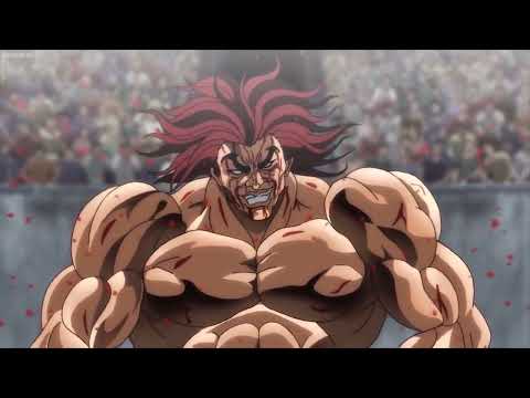 Yujiro hanma vs Kaku kaioh full fight sub eng