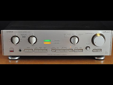 How to repair Luxman Stereo Integrated Amplifier L-410?