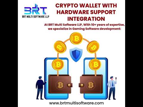 Crypto wallet with hardware support integration, free demo a...