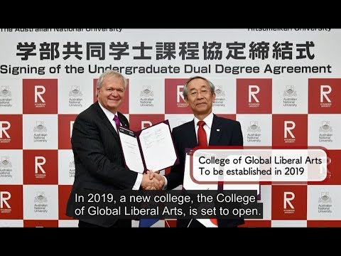 College of Global Liberal Arts (bắt đầu vào tháng 4/2019) – Đại học Ritsumeikan