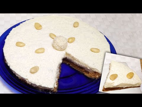 Cheesecake Raffaello - torta al cocco e cioccolato