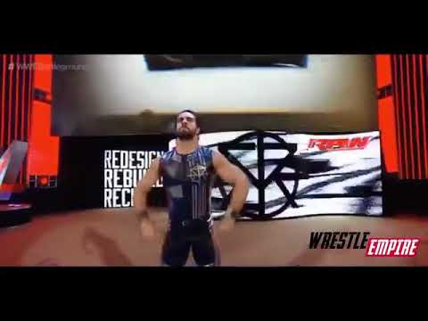 wwe roman reigns vs dean ambrose vs seth rollins triple threat match for wwe championship
