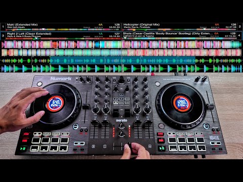 Pro DJ Does EPIC 4 Deck Mix on Numark NS4FX!!