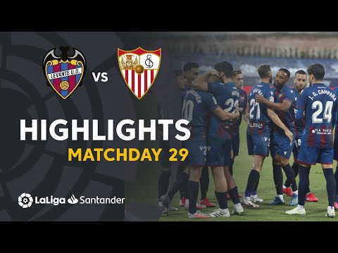 Highlights Levante UD vs Sevilla FC (1-1)