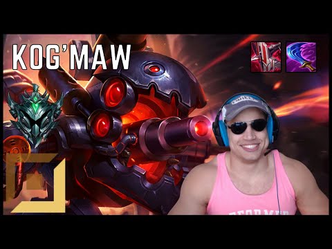 💎 Tyler1 IS ADC THE WORST ROLE IN GAME?? | Kog'Maw Bot Gameplay | Season 11 ᴴᴰ