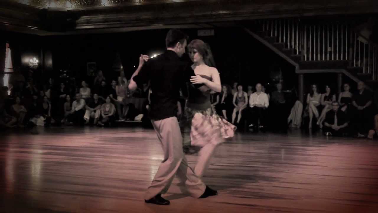 Alex Krebs and Hannah Poston at Seattle TangoMagic, Friday night 2/2