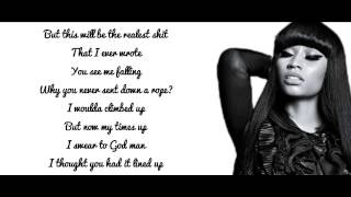 Nicki Minaj - A Letter To Lil Wayne Lyrics