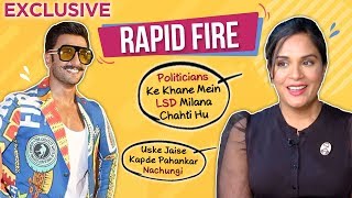 Richa Chadda's UNMISSABLE Rapid Fire-On Ranveer Singh, CAA & More | EXCLUSIVE INTERVIEW video