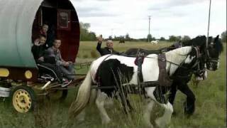 preview picture of video 'Horses & Wagons at Summer Holiday 2011'