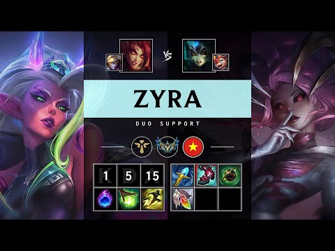 Zyra Support vs Nami - VN Challenger Patch 25.20