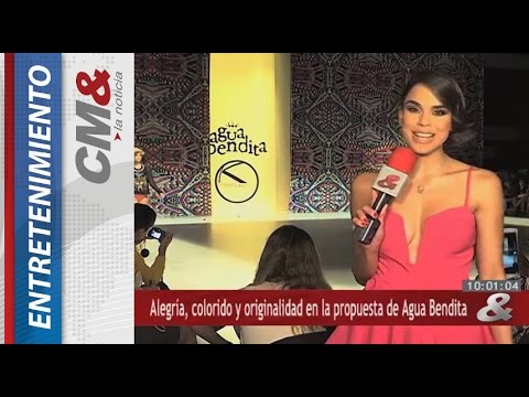 Alegría y colorido en la propuesta de Agua Bendita