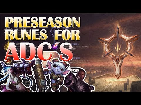 Preseason 8 Runes for ADC´s - League of Legends Patch 7.22