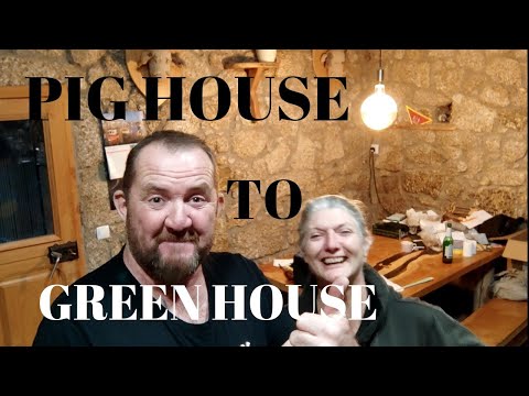 109: Abandoned pig House Renovation, to luxury off grid Greenhouse