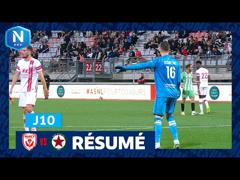 J10 I AS Nancy Lorraine - Red Star (1-1), le résumé I National FFF 2023-2024