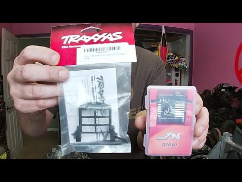 Traxxas X-Maxx Aftermarket 1/10th Scale Servo Install