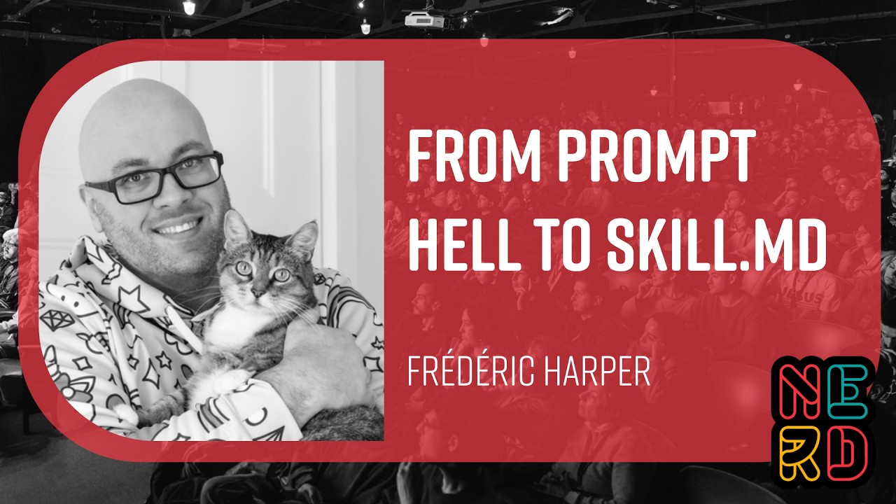From prompt hell to SKILL.md
