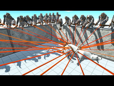 SCIMITARILLA vs EVERY UNIT #2 - Animal Revolt Battle Simulator