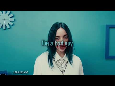 Billie Eilish - bad guy [Karaoke/Instrumental]