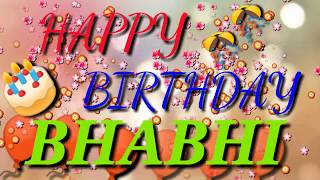 Happy Birthday Bhabhi 🎂🎉🎊🎁🎈