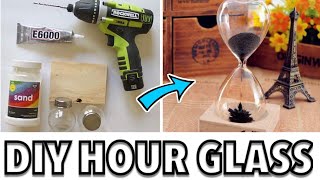 DIY Hour Glass From Plastic Bottles - Recycling | How to make a mini Hourglass at home 2017