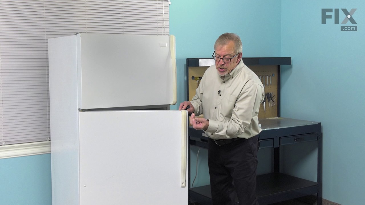 Replacing your Whirlpool Refrigerator Door Handle - White