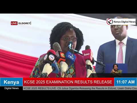 MP Phylis Bartoo Thanks CS Julius Ogamba For Releasing 2025 KCSE Results in Eldoret