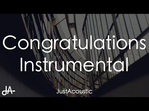 Congratulations - Post Malone ft. Quavo (Acoustic Instrumental)
