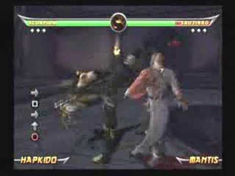 Scorpion 66% combo Mortal Kombate Armageddon ( Didi )